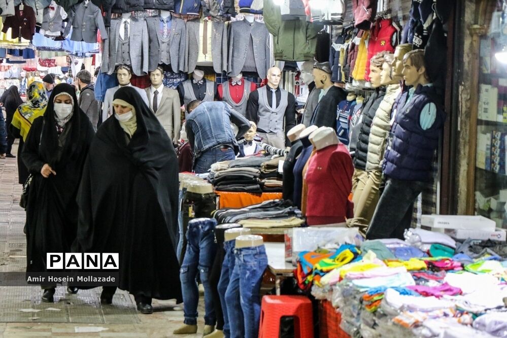 ماسک میهمان بازار شب عید
