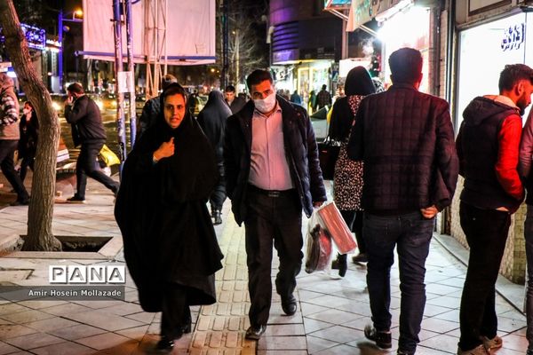 ماسک میهمان بازار شب عید