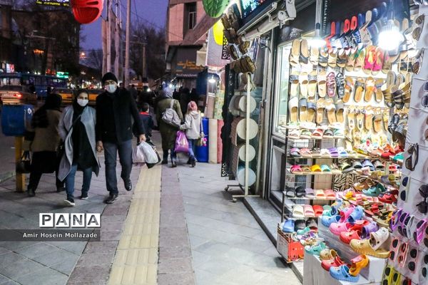 ماسک میهمان بازار شب عید