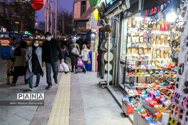 ماسک میهمان بازار شب عید