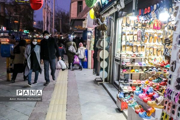 ماسک میهمان بازار شب عید
