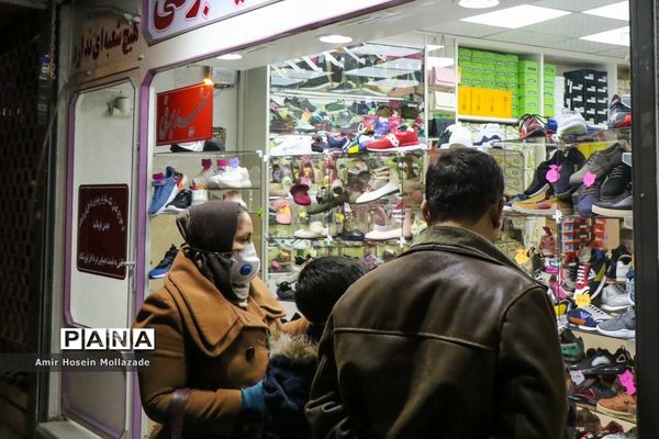 ماسک میهمان بازار شب عید