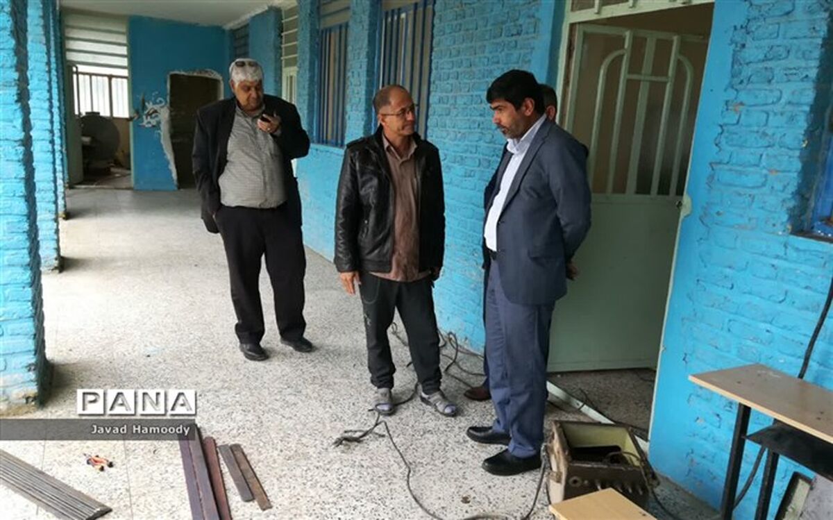 بازدیدریس آموزش وپرورش شهرستان حمیدیه ازمدارس مسیرگمبوعه