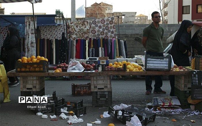 بازارهای هفتگی ساری برای پیشگیری از ویروس کرونا تعطیل شد