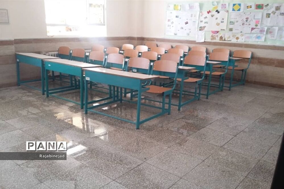 ضدعفونی وگندزدایی مدارس ابرکوه
