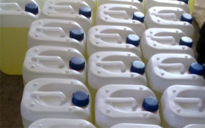 اهدای حدود صد هزار لیتر مایع ضدعفونی کننده رقیق شده توسط خیر گلپایگانی