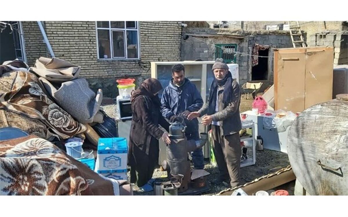 امدادرسانی به ۴۸۰۰ خانوار آسیب‌دیده از زلزله خوی