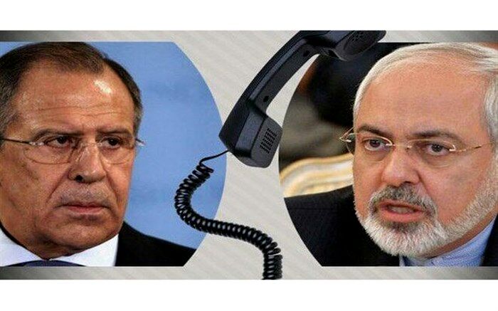 گفت‌وگوی ظریف و لاورف درباره روابط دوجانبه، کرونا و اوضاع سوریه