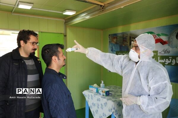 افتتاح بیمارستان صحرایی شهید باکری در ارومیه
