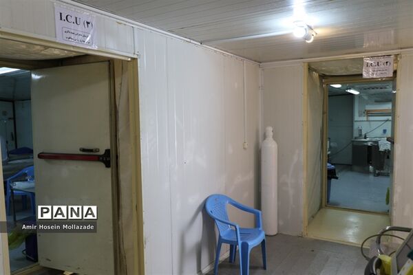 افتتاح بیمارستان صحرایی شهید باکری در ارومیه