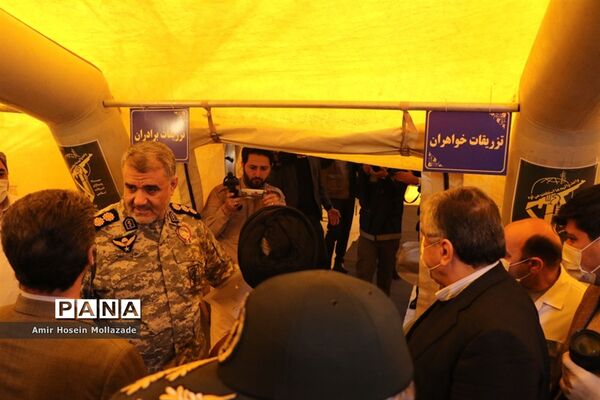 افتتاح بیمارستان صحرایی شهید باکری در ارومیه