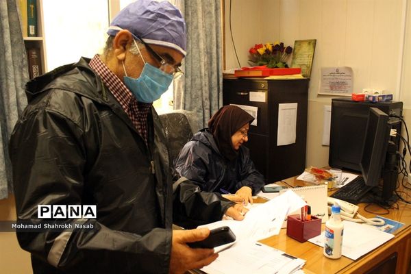 پرستاران بیمارستان رازی اهواز در خط مقدم مبارزه با کرونا ویروس