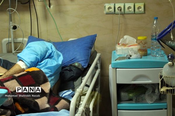 پرستاران بیمارستان رازی اهواز در خط مقدم مبارزه با کرونا ویروس