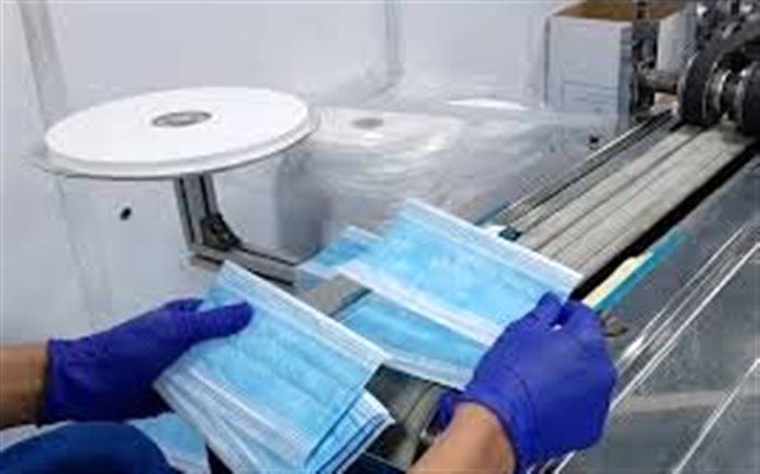 تولید ماسک در ایران خودرو