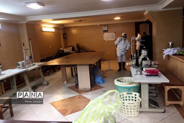راه اندازی فاز اول تولید ماسک استاندارد در زنجان توسط نیروهای داوطلب