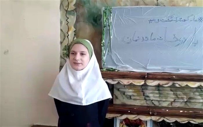 شعرخوانی زیبای یک دانش آموز ترک زبان درمورد کرونا و توصیه رهبر معظم انقلاب