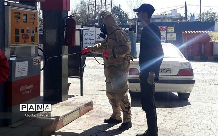 همکاری730 نفر برای ضدعفونی و گندزدایی شهر ساری