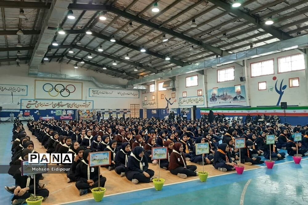مانور یاوران انقلاب سازمان دانش آموزی استان خوزستان