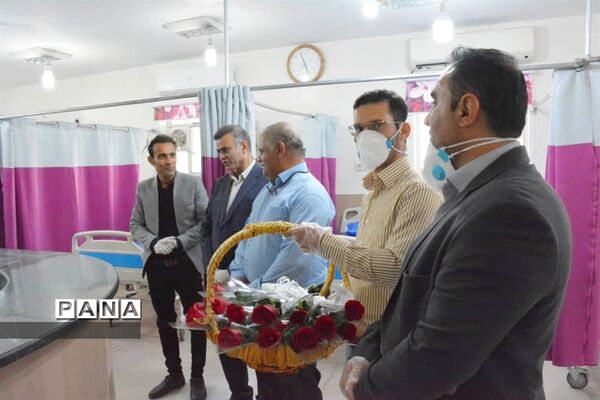 تشکر از قهرمانان و مبارزان این روزهای سخت (ویروس کرونا) در شهرستان امیدیه