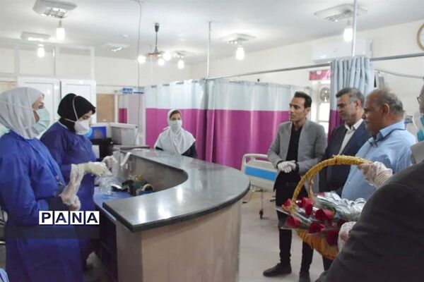 تشکر از قهرمانان و مبارزان این روزهای سخت (ویروس کرونا) در شهرستان امیدیه