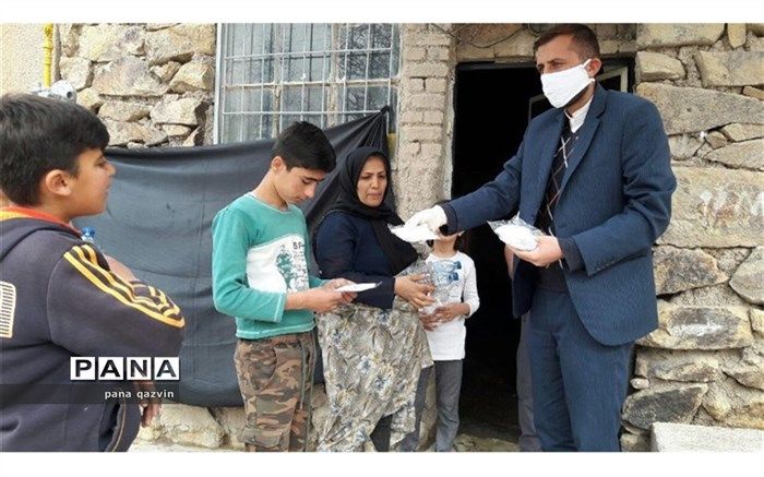 دست های مهربان در روزهای کرونایی؛ دانش آموزان برزلجین تنها نیستند