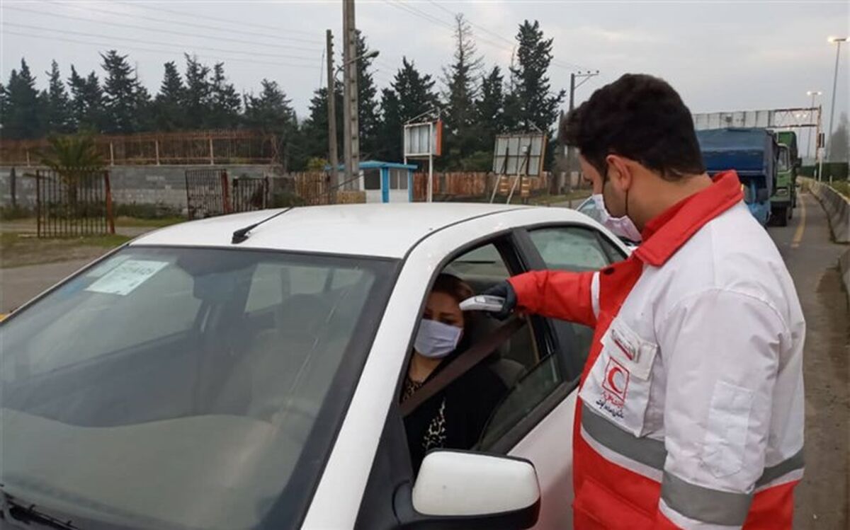 تب سنجی وغربالگری 4074 نفر  توسط هلال احمر استان زنجان