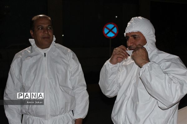 ضد عفونی محله برآفتاب و سعدی شیراز توسط فرهنگیان