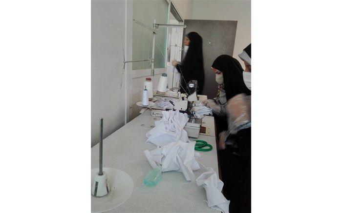 جمالی: 20هزار ماسک از سوی هنرستان های تهران تولید شده است