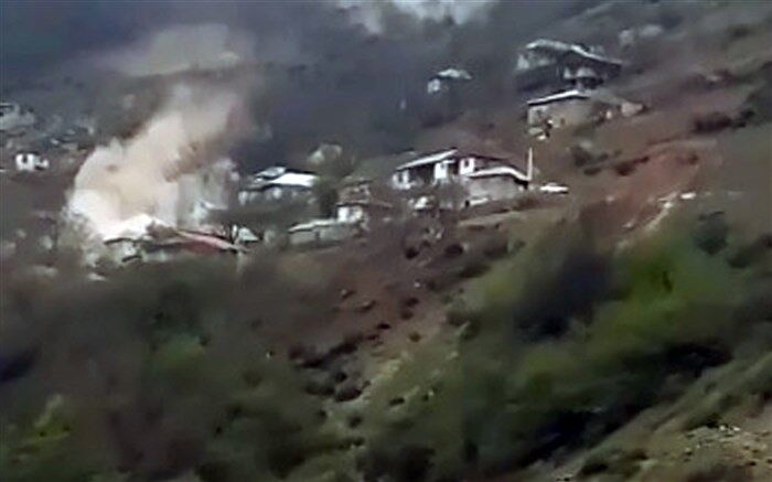 ریزش سنگ در سوادکوه هیچ مصدومی نداشت