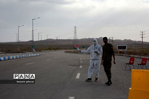 کنترل راه های ورود و خروج در شهرستان خوسف
