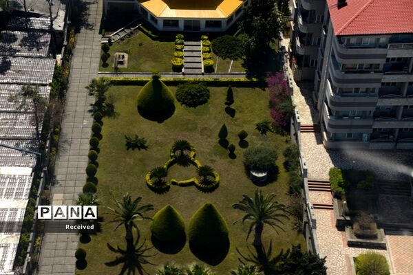 گشت هوایی رئیس پلیس راه مازندران در روز طبیعت