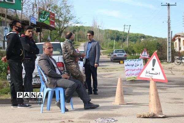 کنترل تفرجگاه‌ها و ورودی روستاهای مازندران