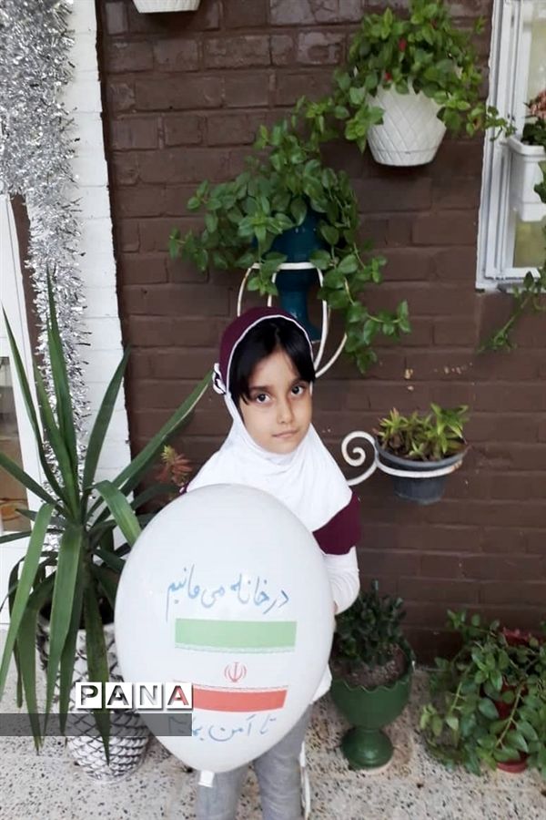 سیزده بدر دانش آموزان شهرستان امیدیه در خانه هایشان