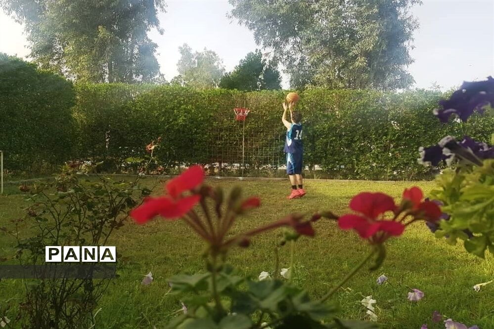 سیزده بدر دانش آموزان شهرستان امیدیه در خانه هایشان