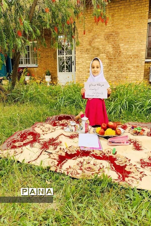 سیزده بدر دانش آموزان شهرستان امیدیه در خانه هایشان