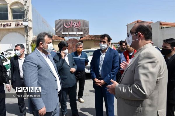 بازدید استاندار مازندران از ورودی‌های بابل، بابلسر و فریدونکنار