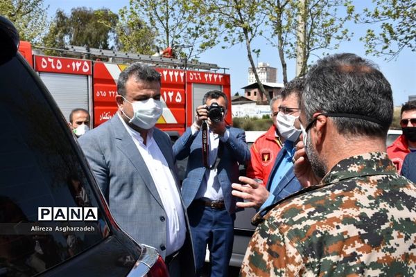 بازدید استاندار مازندران از ورودی‌های بابل، بابلسر و فریدونکنار