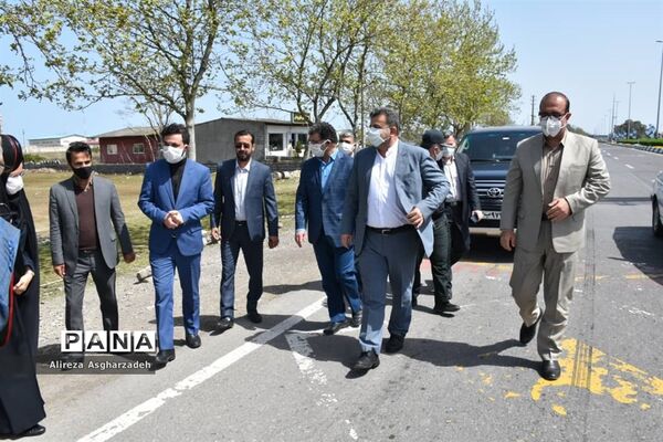 بازدید استاندار مازندران از ورودی‌های بابل، بابلسر و فریدونکنار