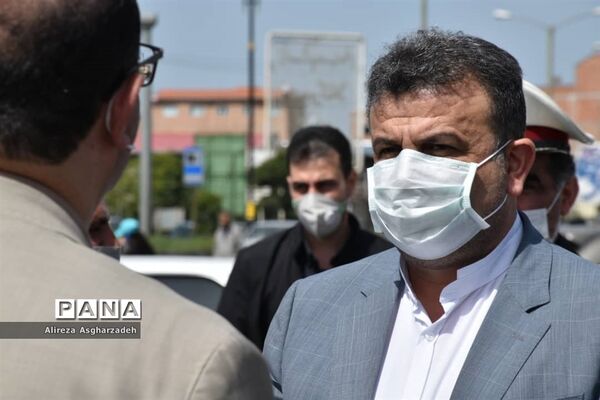 بازدید استاندار مازندران از ورودی‌های بابل، بابلسر و فریدونکنار