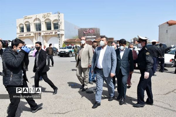 بازدید استاندار مازندران از ورودی‌های بابل، بابلسر و فریدونکنار
