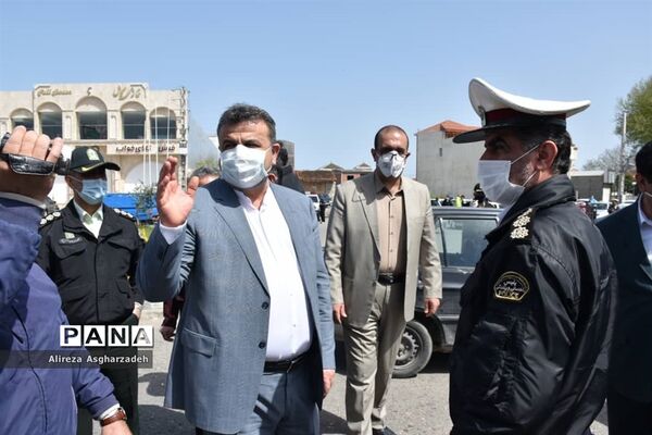 بازدید استاندار مازندران از ورودی‌های بابل، بابلسر و فریدونکنار