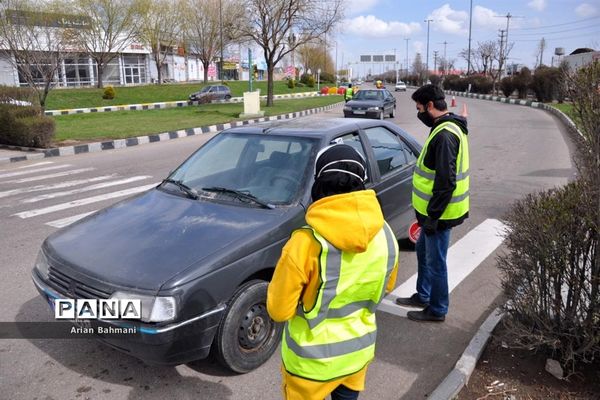 کنترل عبور و مرور ورودی‌های شهرزنجان