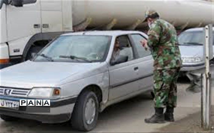 استقرار پلیس خراسان شمالی در ۱۶ نقطه برای طرح فاصله گذاری اجتماعی