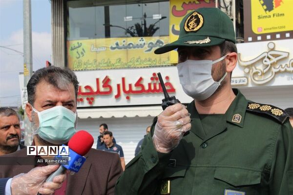 رزمایش دفاع بیولوژیک در قائم‌شهر
