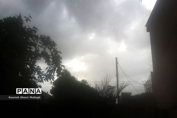 بارش باران بهاری در کازرون