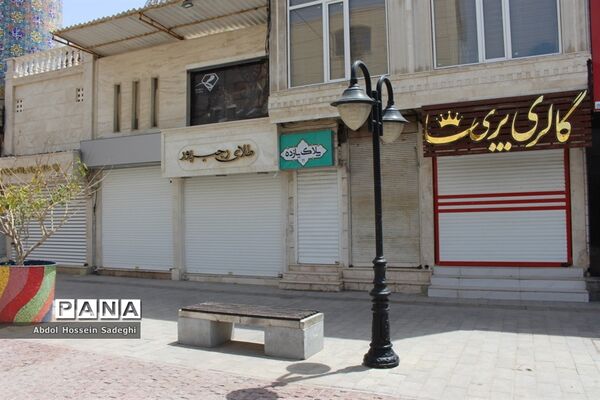 بازار بوشهر همچنان تعطیل است