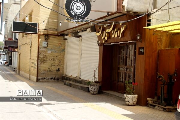 بازار بوشهر همچنان تعطیل است