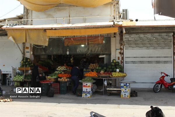 بازار بوشهر همچنان تعطیل است