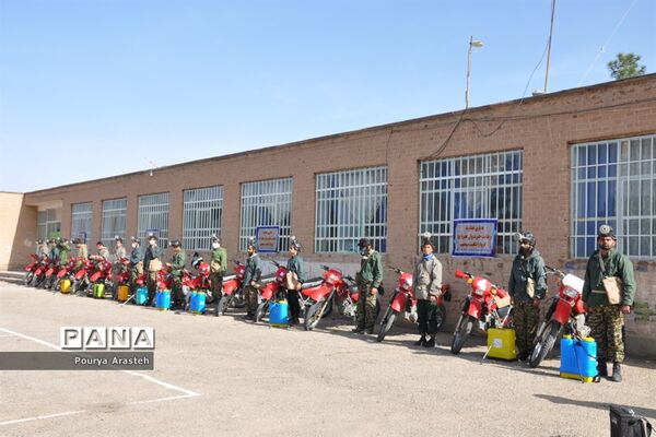 رزمایش بیولوژیک درشهرستان خوسف استان خراسان جنوبی