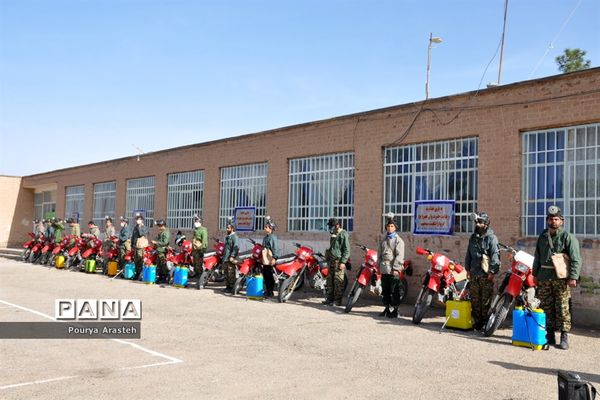 رزمایش بیولوژیک درشهرستان خوسف استان خراسان جنوبی